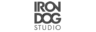 Das Bild zeigt das Iron Dog Studios Logo