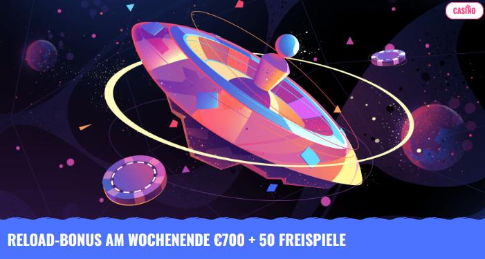 Der wochenend Reaload Bonus vom Lunubet Casino